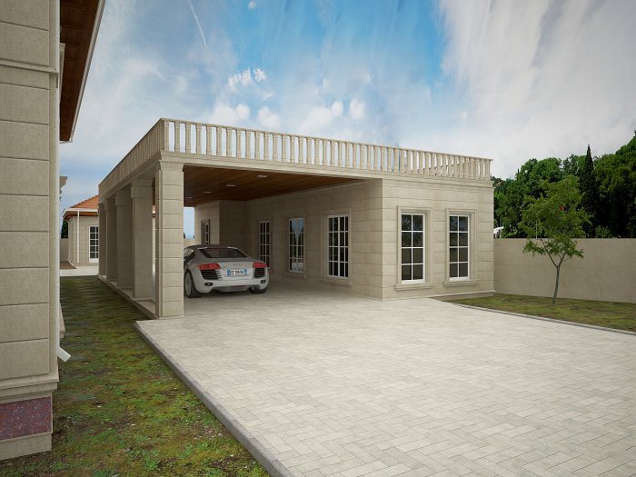 SEA BREEZE layihəsi, memarlıq üslub, 492 m², 2023: villa layihəsi məkan həllərindən kadr 5/6
