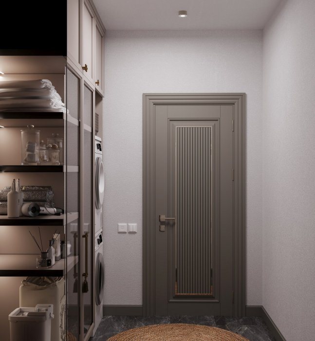 Ultra Lux project, kadr 6/6: neoklassik üslubda mənzil interyeri, 145 m²