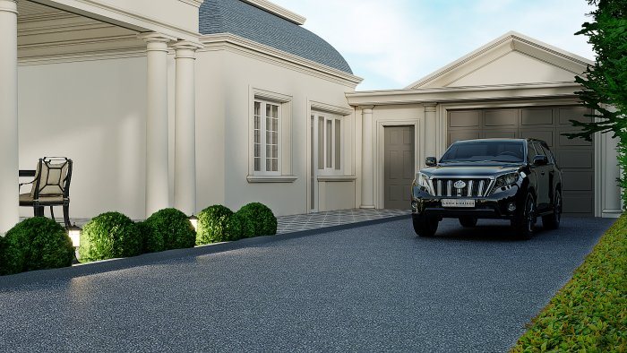 BAKIXANOV layihəsi, kadr 6/6: neoklassik üslubda villa layihəsi, 475 m²