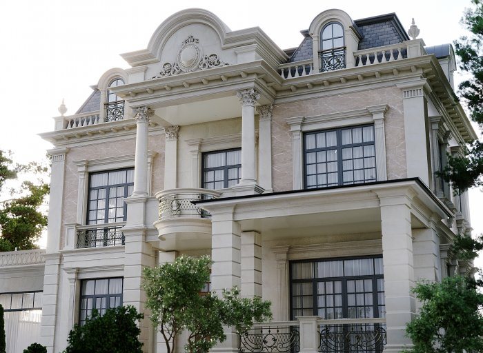 MƏRDƏKAN 5 layihəsi — neoklassik üslubda villa layihəsi, 371 m², 2024