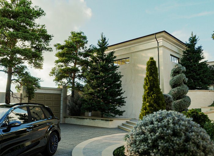BİNƏQƏDİ layihəsi obyektindən görüntü 3/6 — neoklassik üslub, 378 m², 2024